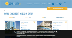 Desktop Screenshot of lidodisavio.it